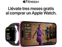 Apple Watch Ultra 2 (2024), GPS + Cellular, 49 mm, Gehäuse aus Titan Natur, Doppeltipp-Geste, Milanaise-Armband aus Titan Natur, Größe S