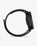 Garmin Enduro 3 Sapphire Solar 51 mm Titan Carbon Grau Schwarzes Armband