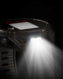 Garmin Fenix ​​8 AMOLED Saphir 43 mm Titan Carbon Grau Schwarzes Armband