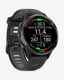Garmin Forerunner 970 dunkelgrau schwarzes Armband